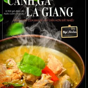 MN110. GIÁO TRÌNH MÓN CANH GÀ LÁ GIANG