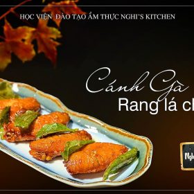 MN113. GIÁO TRÌNH MÓN CÁNH GÀ SỐT CHANH