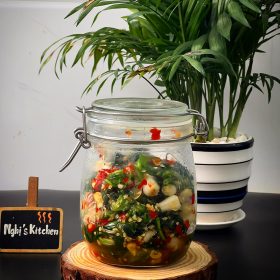 MN122.GIÁO TRÌNH MÓN KIỆU CUỘN MUỐI CHUA NGỌT