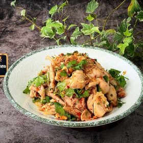 MN140.GIÁO TRÌNH MÓN GÀ TRỘN HOA TIÊU