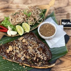 MP180 - KHOÁ HỌC MÓN CÁ ĐUỐI NƯỚNG SỐT GỪNG SATE