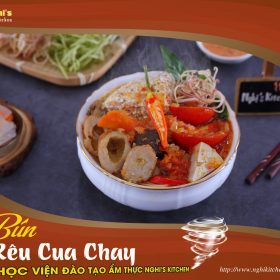 MP185 - KHOÁ HỌC MÓN BÚN RIÊU CHAY