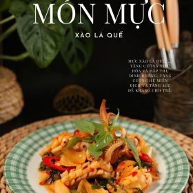 M92 - KHOÁ HỌC MÓN MỰC XÀO LÁ QUẾ