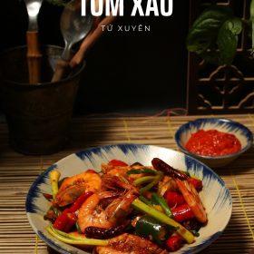 M131 - KHOÁ HỌC MÓN TÔM XÀO TỨ XUYÊN