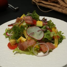 M162 - KHOÁ HỌC MÓN SALAD THỊT XÔNG KHÓI SỐT HỒNG ĐÀO
