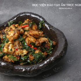 M187 - KHOÁ HỌC MÓN ẾCH XÀO LÁ LỐT