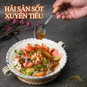 M203 - KHÓA HỌC MÓN HẢI SẢN SỐT XUYÊN TIÊU XANH