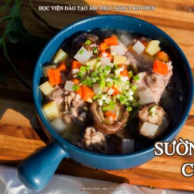 M223 - KHOÁ HỌC MÓN SƯỜN HẤP CỦ CẢI