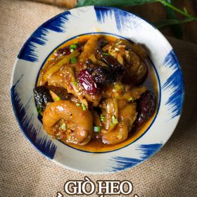 M232 - KHÓA HỌC MÓN GIÒ HEO HẦM TÁO TÀU