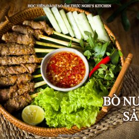 M234 - KHOÁ HỌC MÓN BÒ NƯỚNG SẢ CÂY