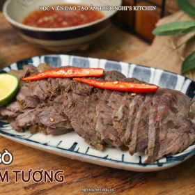 M274 - KHÓA HỌC MÓN BẮP BÒ NGÂM TƯƠNG