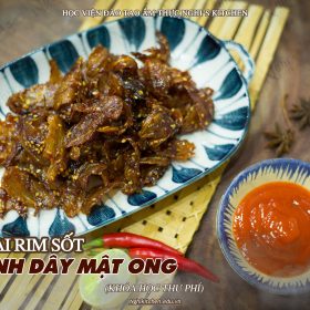 M282 - KHOÁ HỌC KHÔ CÁ MAI RIM SỐT CHANH DÂY MẬT ONG