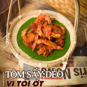 M281 - KHOÁ HỌC MÓN TÔM SẤY DẺO VỊ TỎI ỚT
