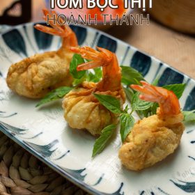 M258 - KHÓA HỌC MÓN TÔM BỌC THỊT CHIÊN HOÀNH THÁNH