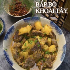 M261 - KHÓA HỌC MÓN BẮP BÒ HẦM KHOAY TÂY