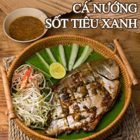 M264 - KHÓA HỌC MÓN CÁ CHIM NƯỚNG SỐT TIÊU XANH