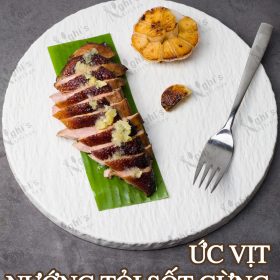 M266 - KHÓA HỌC MÓN ỨC VỊT NƯỚNG TỎI SỐT GỪNG