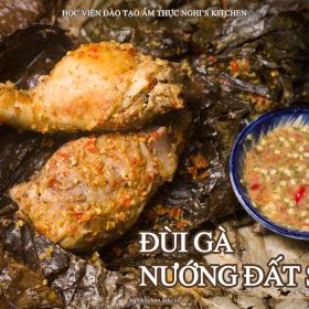 M287 - KHOÁ HỌC MÓN ĐÙI GÀ NƯỚNG ĐẤT SÉT