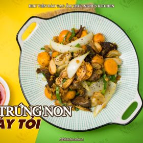 M296 - KHÓA HỌC MÓN KÊ GÀ TRỨNG NON CHÁY TỎI