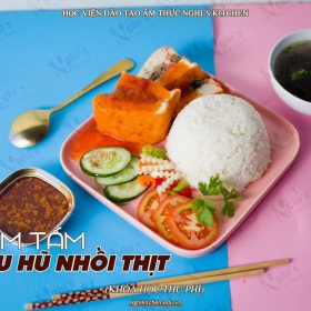 M327 - KHÓA HỌC MÓN CƠM TẤM NHỒI THỊT SỐT CÀ CHUA