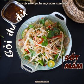 M328 - KHÓA HỌC MÓN GỎI ĐU ĐỦ DA HEO SỐT MẮM ME