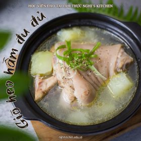 M331 - KHÓA HỌC MÓN BẮP GIÒ HEO HẦM ĐU ĐỦ XANH