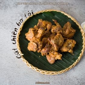 M346 - KHOÁ HỌC MÓN CHIM CÚT CHIÊN BƠ TỎI