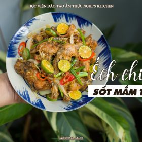 M362 - KHOÁ HỌC MÓN ẾCH CHIÊN SỐT MẮM TẮC