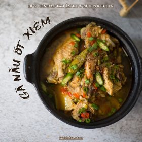 M348 - KHOÁ HỌC MÓN GÀ NẤU ỚT XIÊM