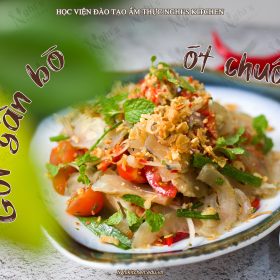 M339 - KHÓA HỌC MÓN GỎI GÂM BÒ ỚT CHUÔNG