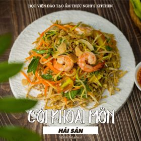 M388 - KHOÁ HỌC MÓN GỎI KHOAI MÔN HẢI SẢN