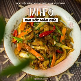 M387 - KHOÁ HỌC MÓN TAI HEO OM NƯỚC MẮM DỪA
