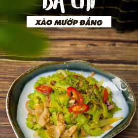 M392 - KHOÁ HỌC MÓN BA CHỈ XÀO MƯỚP ĐẮNG