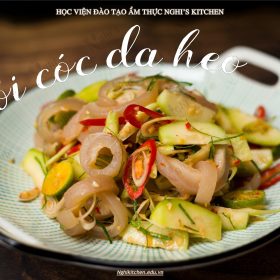 M382 - KHOÁ HỌC MÓN GỎI CỐC DA HEO