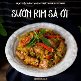M427 - KHOÁ HỌC MÓN SƯỜN RIM SẢ ỚT