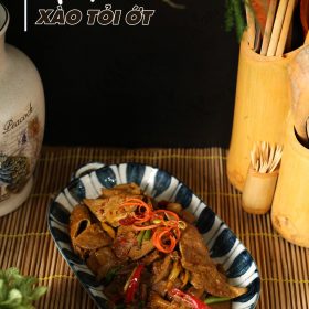 M465 - KHOÁ HỌC MÓN GAN HEO XÀO TỎI ỚT