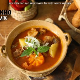 MP278 - KHOÁ HỌC MÓN BÒ KHO SỐT VANG KINH DOANH