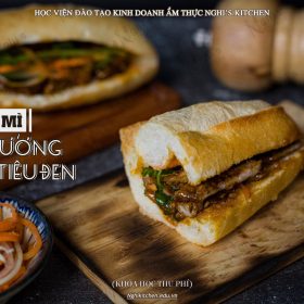 MP289 - KHOÁ HỌC BÁNH MỲ BÒ NƯỚNG SỐT TIÊU ĐEN