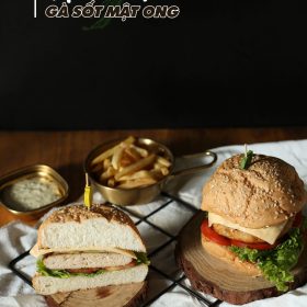 M509 - KHOÁ HỌC MÓN HAMBURGER GÀ SỐT MẬT ONG