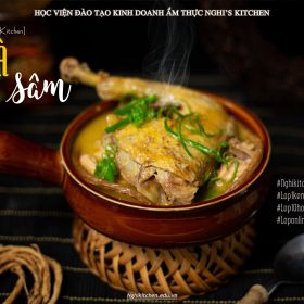 M557 - KHOÁ HỌC MÓN GÀ HẦM ĐẲNG SÂM