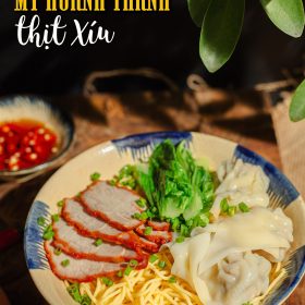 M556 - KHOÁ HỌC MÓN MỲ HOÀNH THÁNH THỊT XÍU