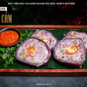 KHOÁ HỌC MÓN CHẢ LÁ CẨM TRỨNG MUỐI