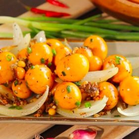 GIÁO TRÌNH MÓN TRỨNG GÀ NON CHÁY TỎI