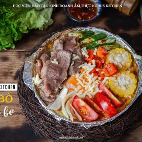 KHOÁ HỌC MÓN GẦU BÒ NƯỚNG BƠ