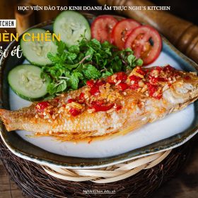 GIÁO TRÌNH MÓN CÁ PHÈN CHIÊN MẮM TỎI
