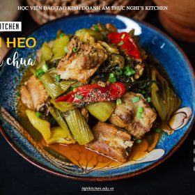 KHOÁ HỌC MÓN SƯỜN HEO OM CẢI CHUA