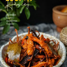 M595 - KHOÁ HỌC MÓN LƯỠI VỊT HẦM CAY