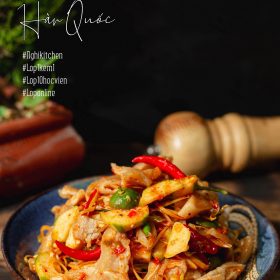 M604 - KHOÁ HỌC MÓN TAI HEO SỐT CAY HÀN QUỐC