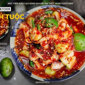 M620 - KHOÁ HỌC MÓN BẠCH TUỘC SỐT MẮM NHĨ