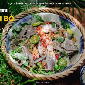 M643 -  KHOÁ HỌC MÓN LƯỠI BÒ RAU RĂM